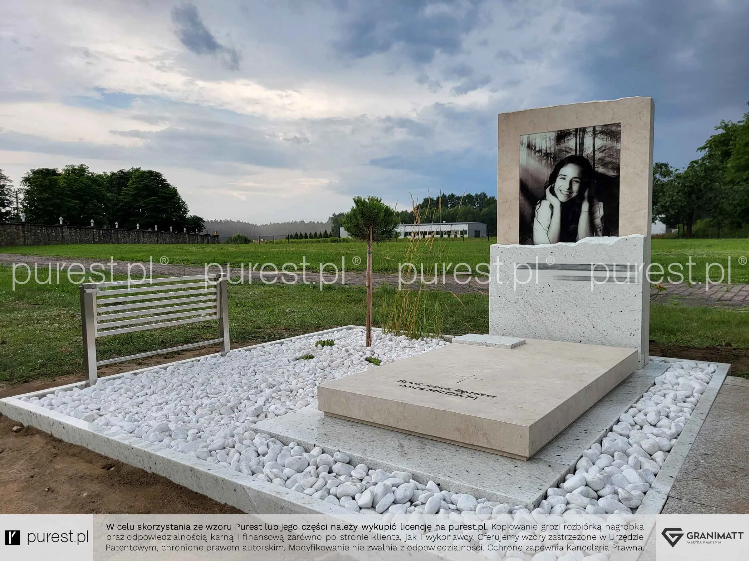 Nietypowe nagrobki dziecięce granitowe, zdjęcia na nagrobki, Wola, pojedyncze pomniki na cmentarz