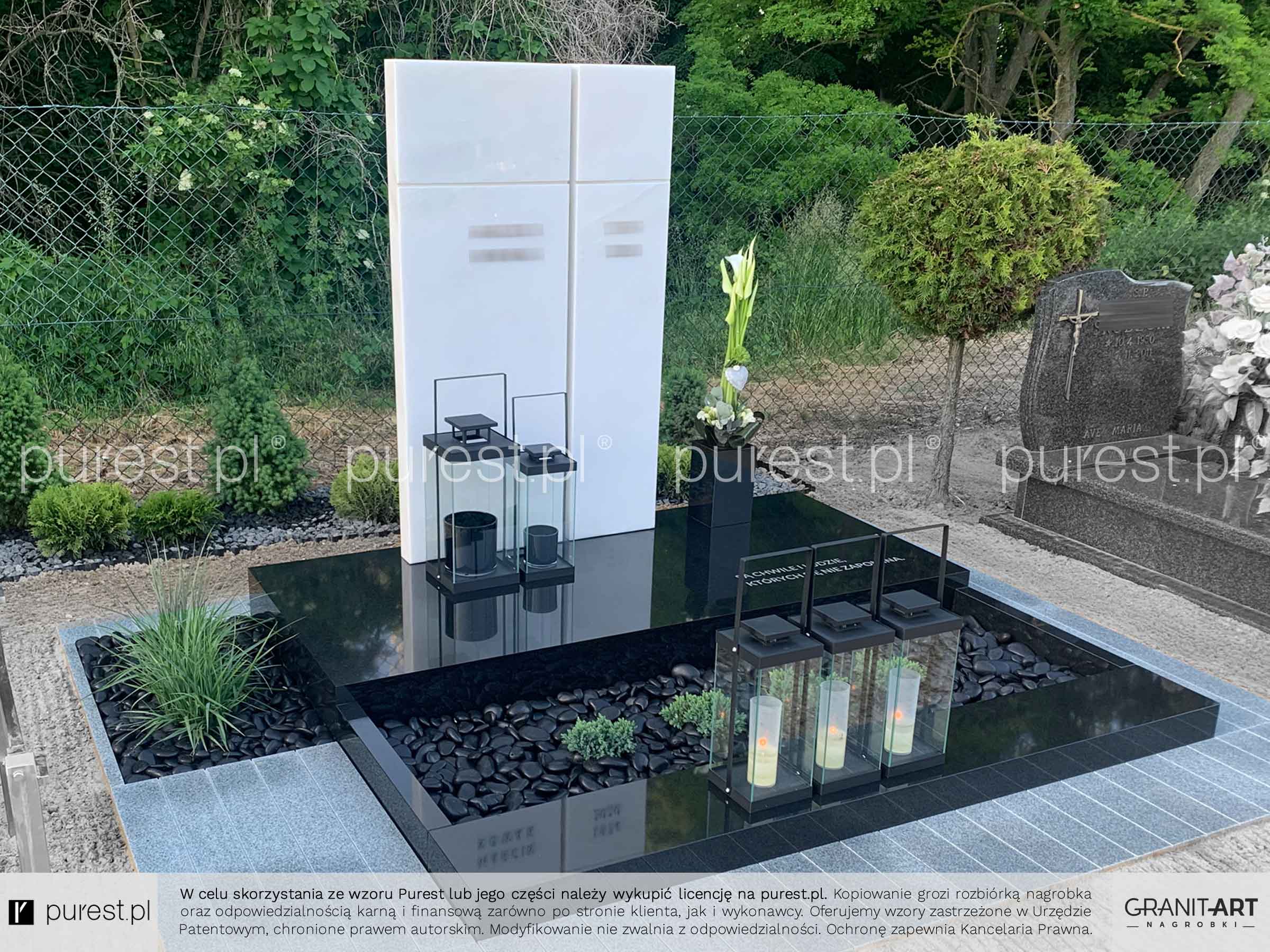 dwuosobowe pomniki cmentarne wzory