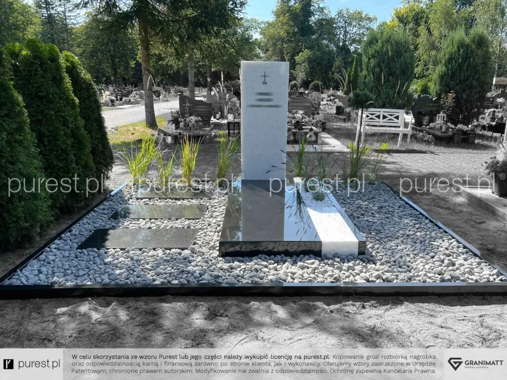 piękny pomnik cmentarny , Parowa