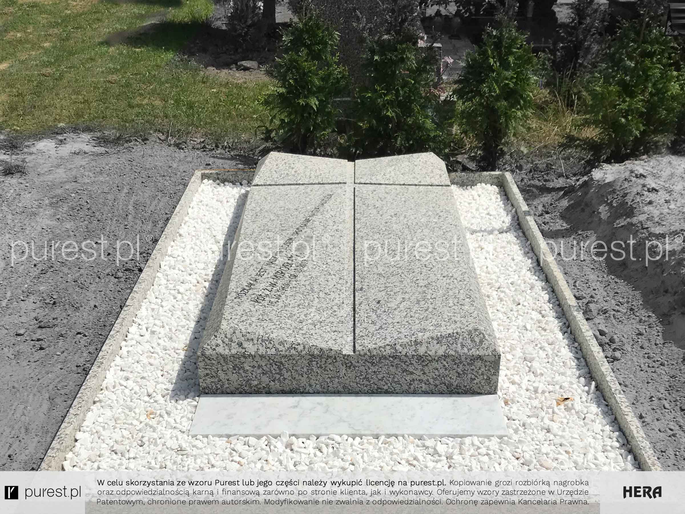 Piękne pomniki cmentarne z granitu Szczecin